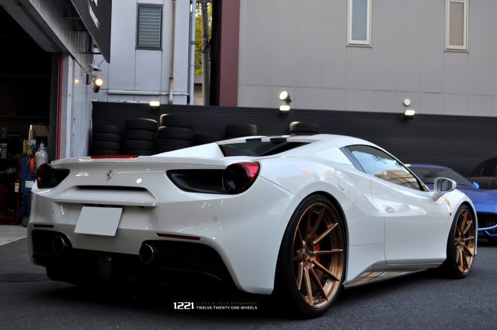 Ferrari 488 GTB Spyder Forged Modular Concave Wheels