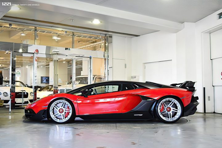 Lamborghini SVJ Forged Modular Wheels