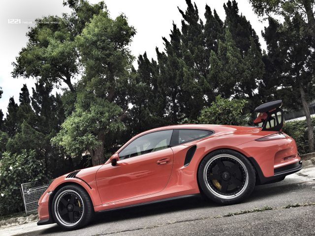 Porsche Carrera 911 GT3 RS forged concave wheels