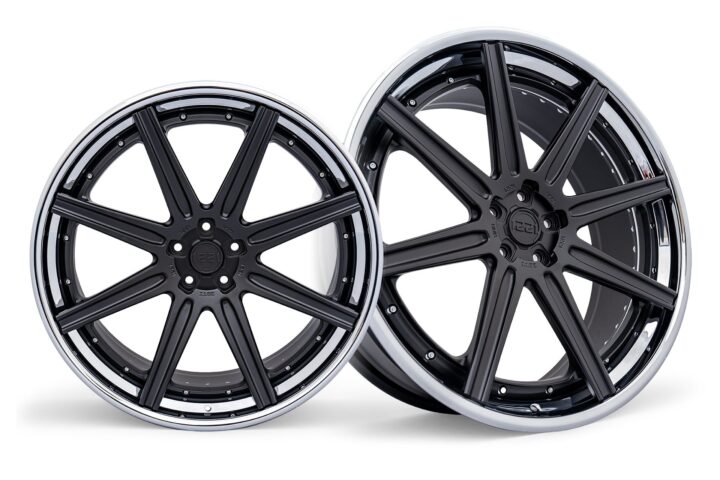 24 inch concave 3-piece wheels