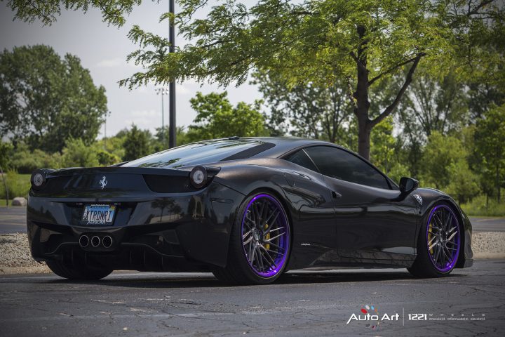 Ferrari 458 Italia coupe spyder forged concave wheels