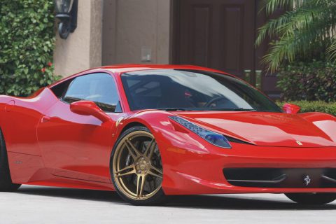 Ferrari 458 Italia Custom Wheels