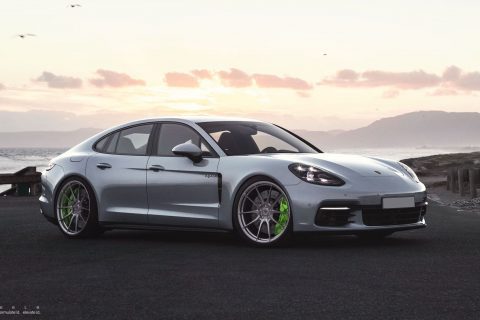 Porsche Panamera Hybrid Custom Wheels