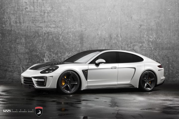 Porsche Panamera Topcar Widebody forged concave wheels