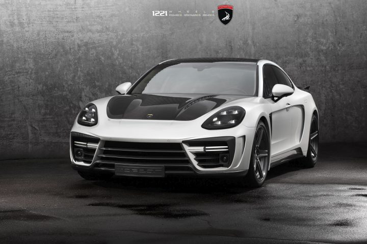 Porsche Panamera Topcar Widebody forged concave wheels